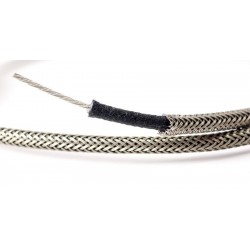 vintage wire, shielded, 2-strand braided