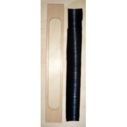 V Kneerest template + rubber mat