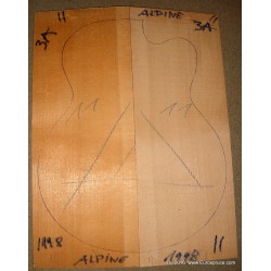 ALPINE spruce, MASTER grade, 17´´, 1998